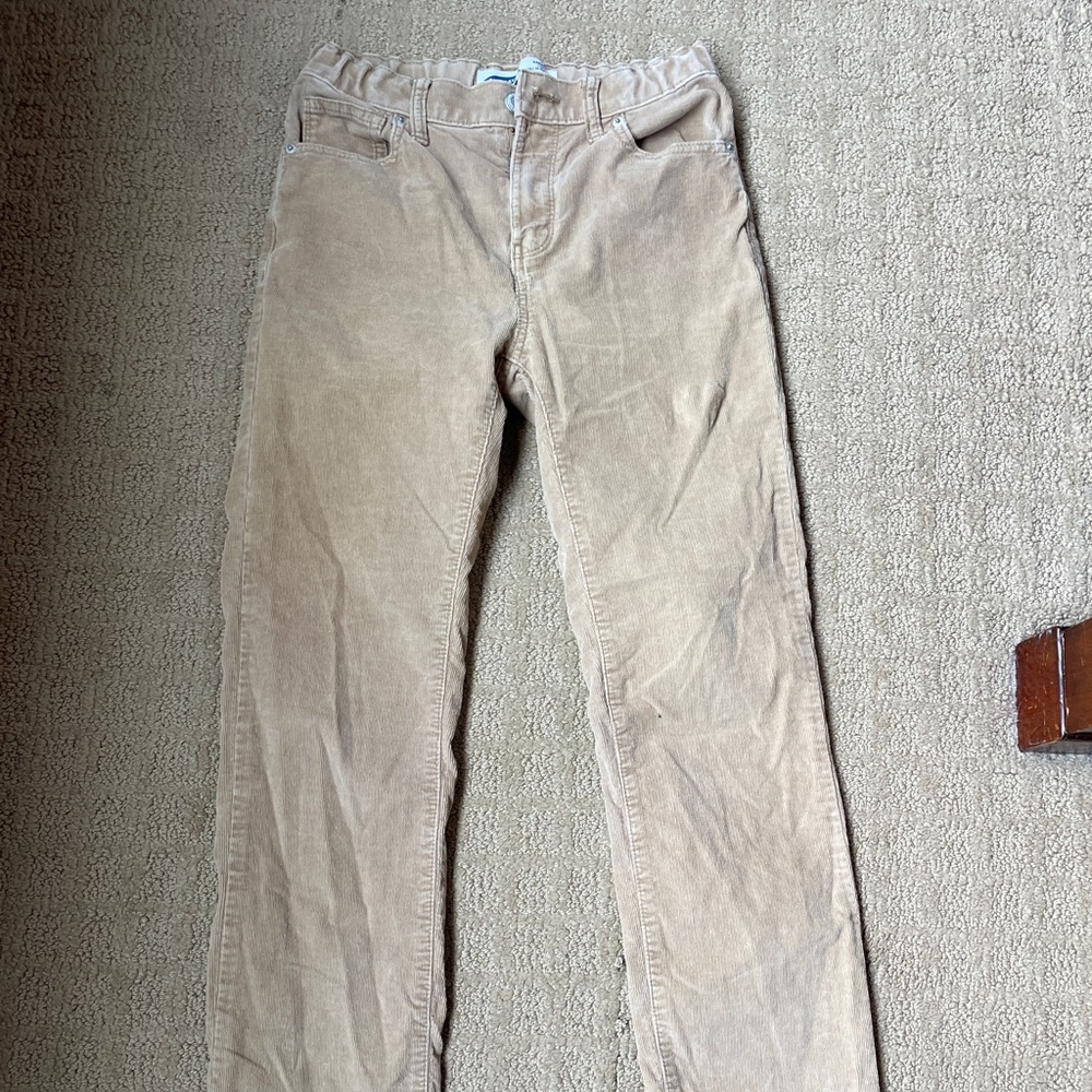 Old Navy, Boys Brown Corduroy Pants, Size 14